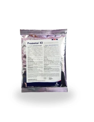 PROMOTOR 43 Vitaminas y Aminoácidos CALIER en Polvo Sobre de 100 gr